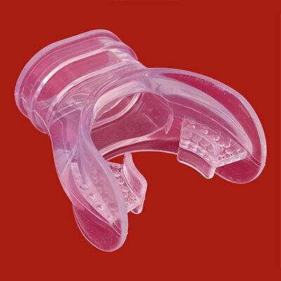 фото Нагубник к трубке для плавания силикон прозрачный Спортекс E39242