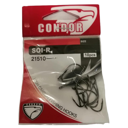 фото Крючок condor soi-ring №14 рос. разм. bn 50 шт./упак