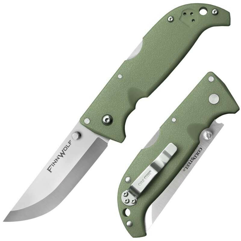 Cold Steel Складной нож Finn Wolf OD Green (20NPFZ)