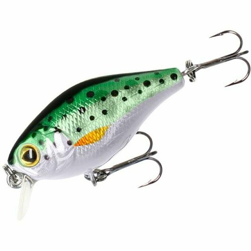 фото Воблер mikado bold head rainbow trout - плавающий, 1 м, 4 см, 2,5 г, rainbow trout