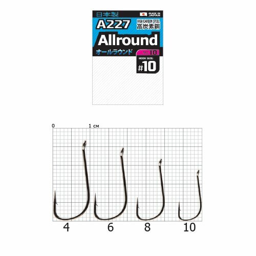 фото Крючки cobra pro aiiround сер. a227 разм.006 7шт.