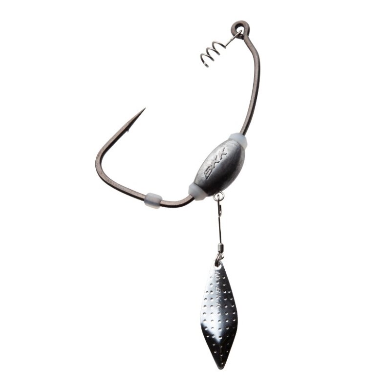 Крючок офсетный огруженный с подвеской BKK Titan Diver+ #6/0 8/12гр (2шт)