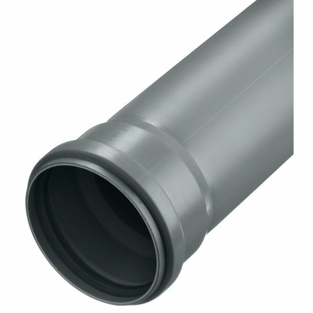 Труба канализационная Lammin (Lm35127110500) d110x500 мм пластиковая для внутренней канализации — фото 2