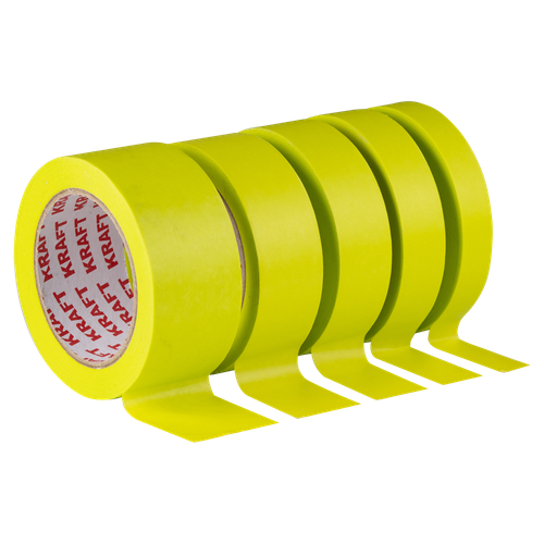 Скотч малярный KRAFT Premium Washi Tape, зеленый,100С,18мм
