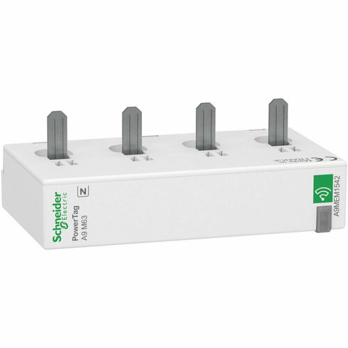 Schneider Electric беспроводной датчик ACTI9 POWERTAG 63А 3P+N / 4P ниже аппарата =S=