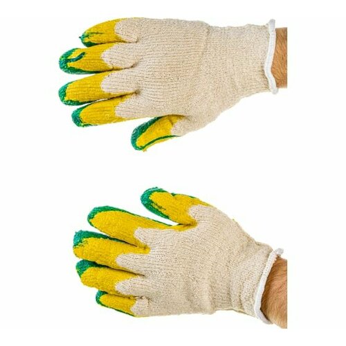 Утепленные перчатки с двойным латексным обливом Gigant 10 пар GHG-07-1
