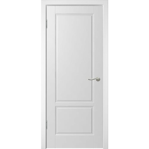 Межкомнатная дверь (комплект) WanMark Скай-2 / ПГ белая эмаль 60х200 межкомнатная дверь дверное полотно wanmark скай 1 пг серая эмаль 70х200