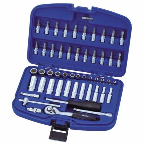 GeeTee Набор ключей 1/4, 52 пр. 10-2520-5