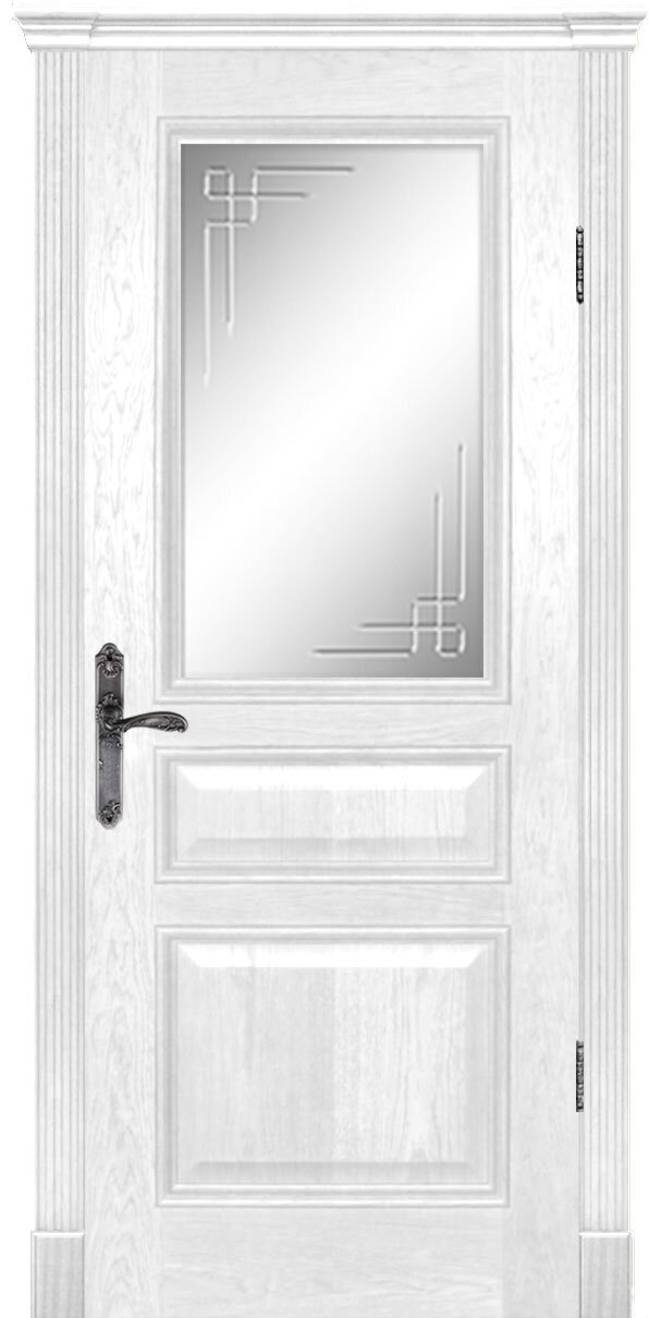 фото Дариано Межкомнатная дверь Дариано Чикаго гравировка Орнамент ясень