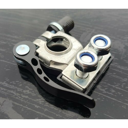 Клемма АКБ NF11B-A1 быстросъемная сталь черная минус