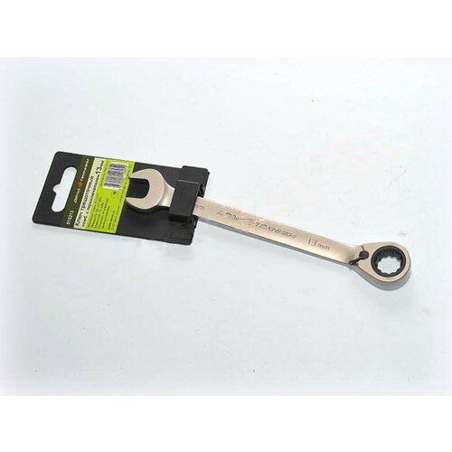 Ключ рожково-накидной, трещоточный 13мм ключ рожково накидной трещоточный 8 мм