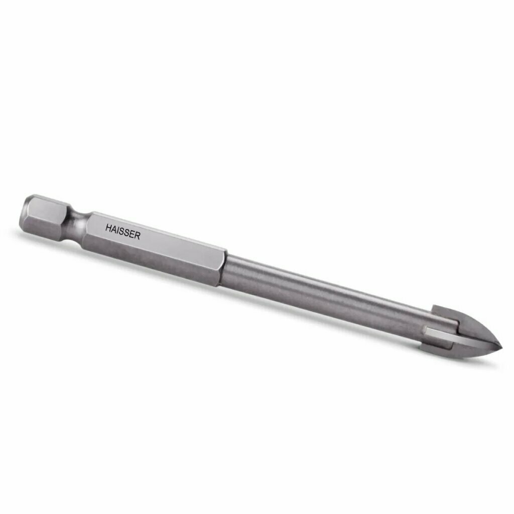 фото Сверло по стеклу и керамике, Haisser, диаметр 5 мм, HEX-хвостовик, HS106203