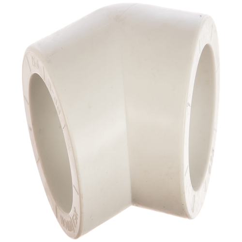 Уголок 45 град. 32 мм полипропиленовый PPR белый | код 9400003245 | Политэк ( упак.80шт.)