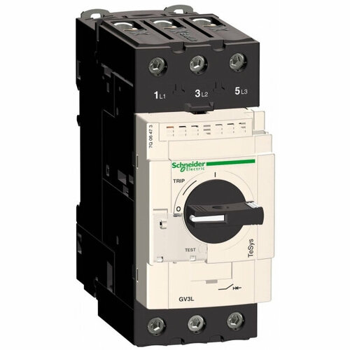 Выключатель автоматический 50А магнитн. расцеп. винт. зажим SchE SCHNEIDER ELECTRIC GV3L50 (1 шт.)