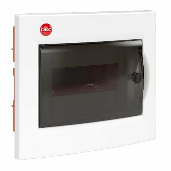 фото Щиток встраиваемый с дверцей DKC 8 модулей, IP41, белый