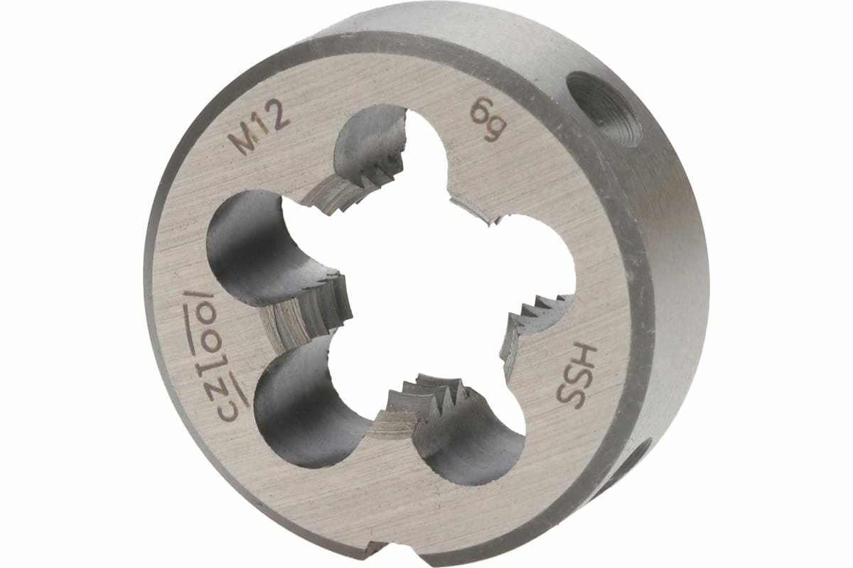 Плашка Bucovice Tools М12 шаг 1.75мм HSS 25x9мм 260120