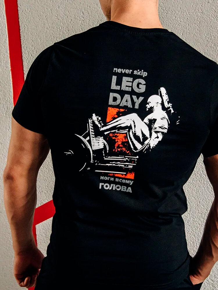 Футболка Inferno Style, размер 2XL, чёрный — фото 1