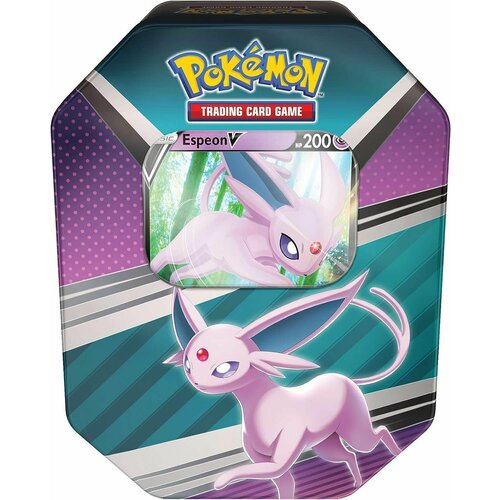 Настольная игра Pokemon TCG - Heroes Tin (Espeon V) на английском языке