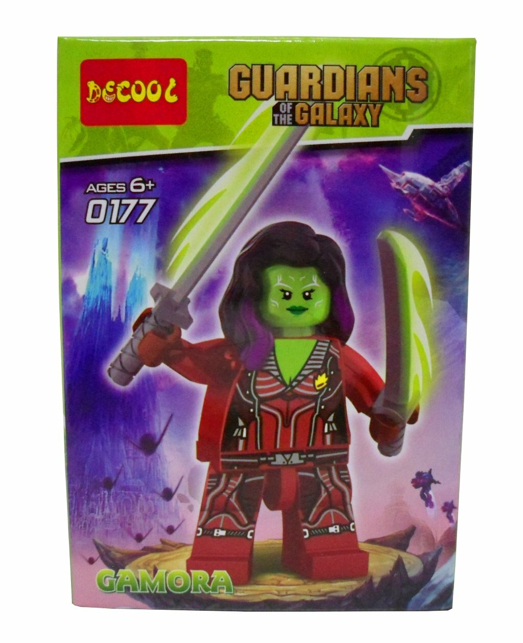 Конструкторский набор DECOOL "Guardians of the galaxy. Gamora" JM12271/0177