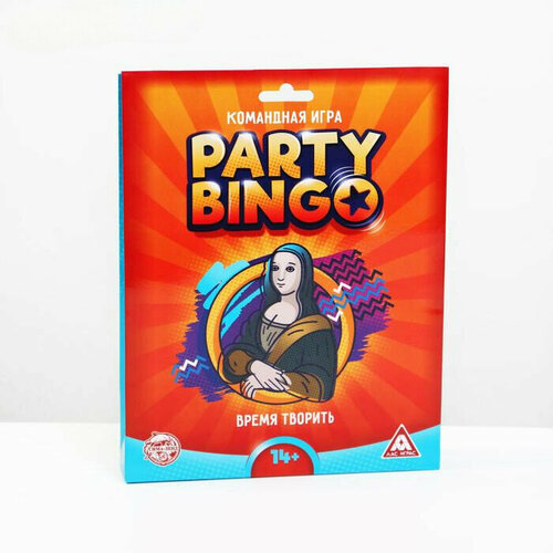 Настольная игра Проф-Пресс Party Bingo Время творить настольная игра проф пресс party bingo алкомарафон