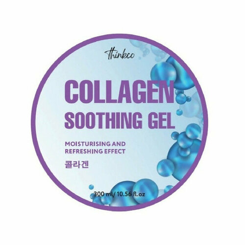 Гель для лица и тела Thinkco Collagen soothiIng gel Универсальный 300 мл