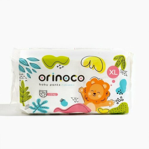 Orinoco Трусики одноразовые детские Orinoco размер XL, 36шт