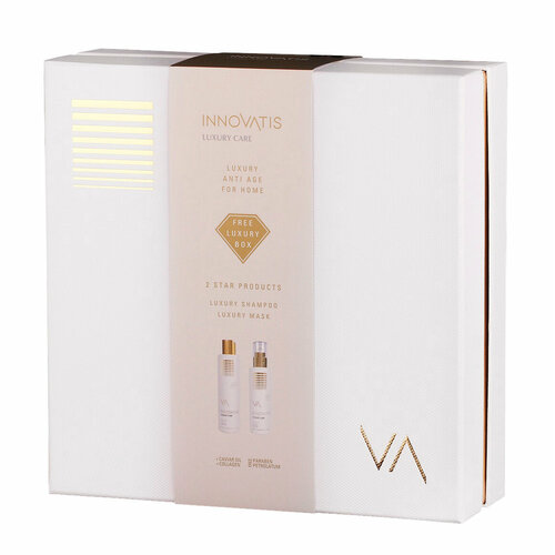 INNOVATIS HAIR Luxury Anti-Age Набор для волос (Шампунь омолаживающий 250 мл + Маска глубокого действия 200 мл) orising шампунь aha proteinic hair wash anti age аха капиллярный протеиновый 250 мл