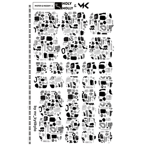 Пленки для педикюра Holy Molly Mister & Madam №04