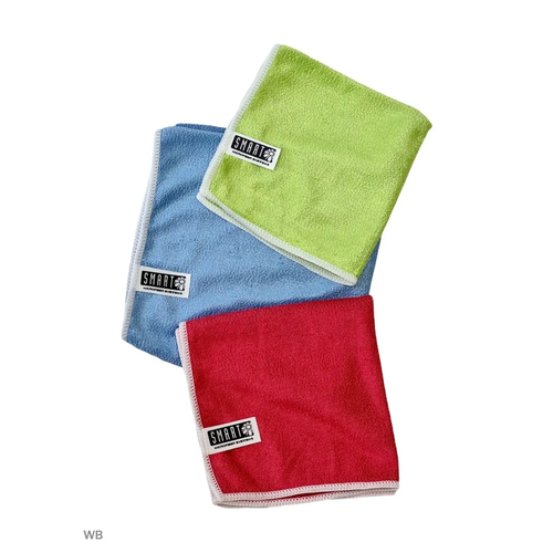 Салфетка для уборки smart, тряпки ЭКОлюкс 3в1