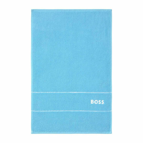 фото Полотенце hugo boss plain river blue 70x140 см