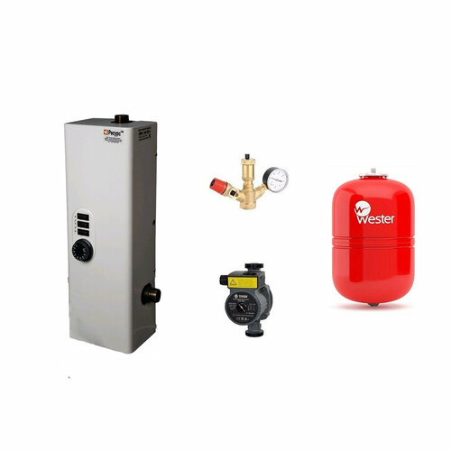 Электрический котел Ресурс ЭВПМ 12 кВт TAEN TRS256 TAEN Группа безопасности Бак Wester WRV 8 1408500₽