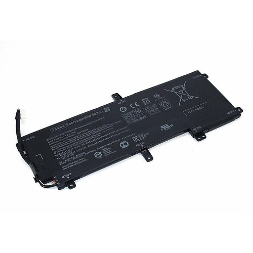 Аккумулятор VS03XL для ноутбука HP Envy 15-AS 11.55V 52Wh (4500mAh) черный аккумуляторная батарея для ноутбука hp envy 15 as vs03xl 11 55v 52wh