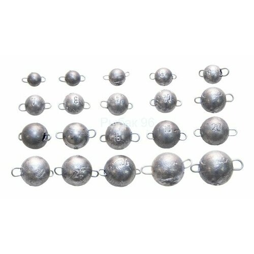 фото Груз чебурашка со вставным ухом 20г 15шт три кита