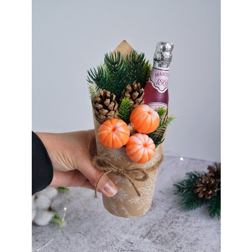 Букет из мыла на Новый Год Подарочное мыло Подарок на Новый Год 701₽