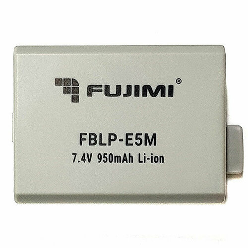 Аккумулятор FUJIMI LP-E5 для Canon аккумулятор fujimi lp e6n для canon