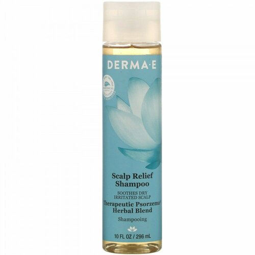 Derma E, Scalp Relief Shampoo, шампунь для ухода за кожей головы, 296 мл (10 жидк. унций)