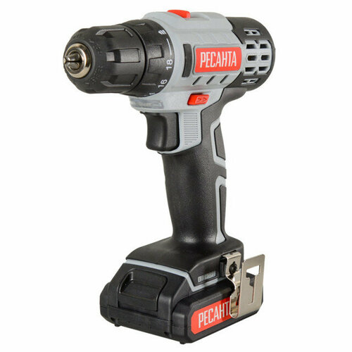 Шуруповерт аккумуляторный РЕСАНТА ДА-4523Li Li-Ion 2Ач 2 АКБ 879000₽