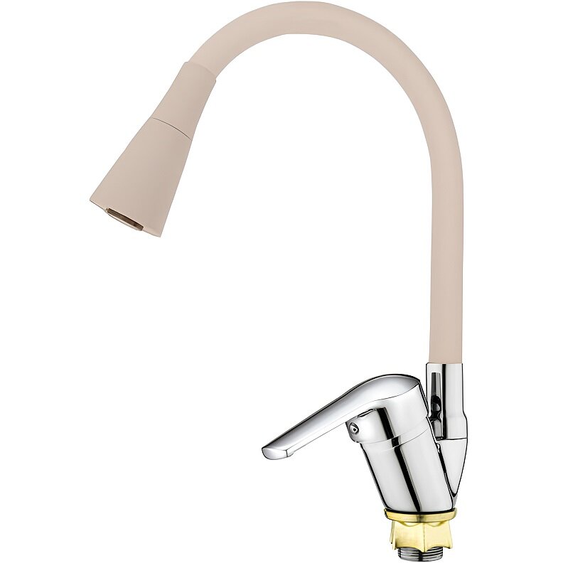 фото Смеситель для кухни Viko V-3514 бежевый