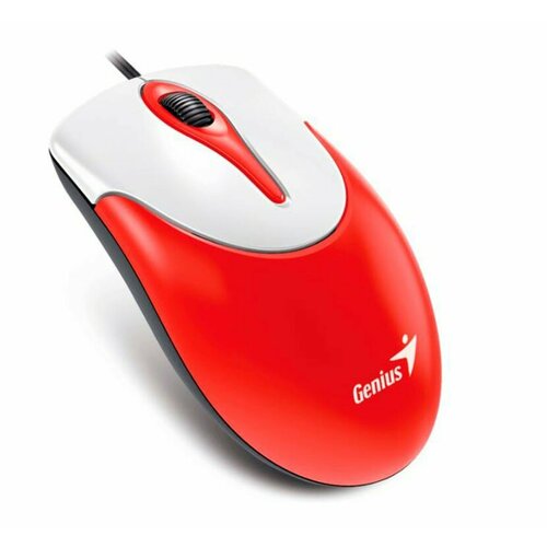 Мышь проводная Genius NetScroll 100 V2 красный 70000₽