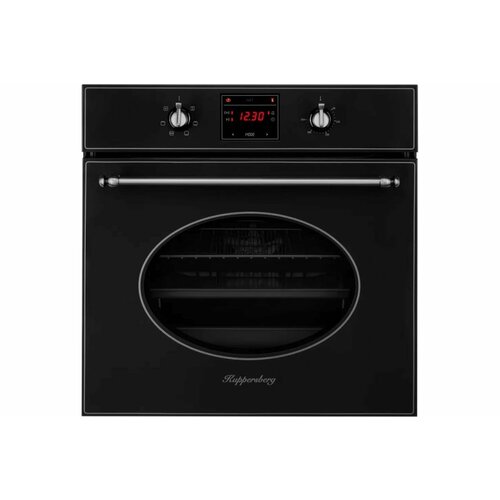 Духовой шкаф Kuppersberg SR 615 B Silver 595х595х572 электрический черныйсеребро 6607 5142000₽