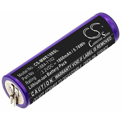 Аккумулятор CameronSino CS-MWE188SL для триммера Moser Ermila 1884, 1885 (1884-7102) 1800mAh плойка moser 4443 0050 черный