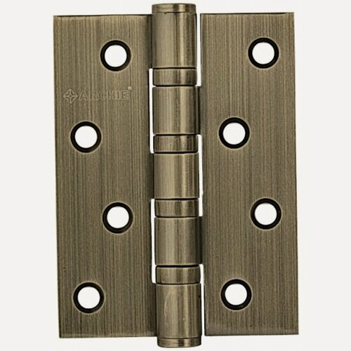 Изображение товара Петля дверная универсальная Archie A010-C 100X70X3-4BB-1B, ант. бронза, 4 ш/подшипника, 1шт