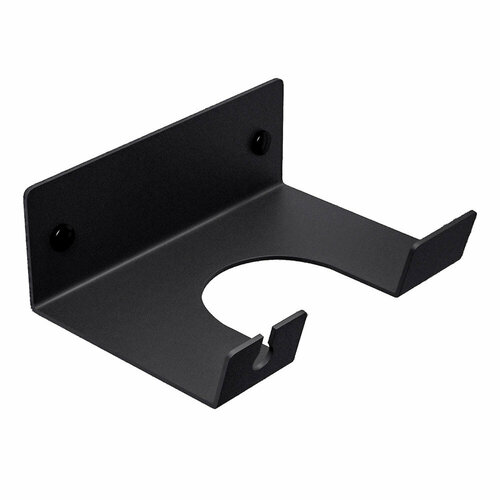 Держатель для фена Граф Держалкин на шуруп металл черный (GDD-012-ч)