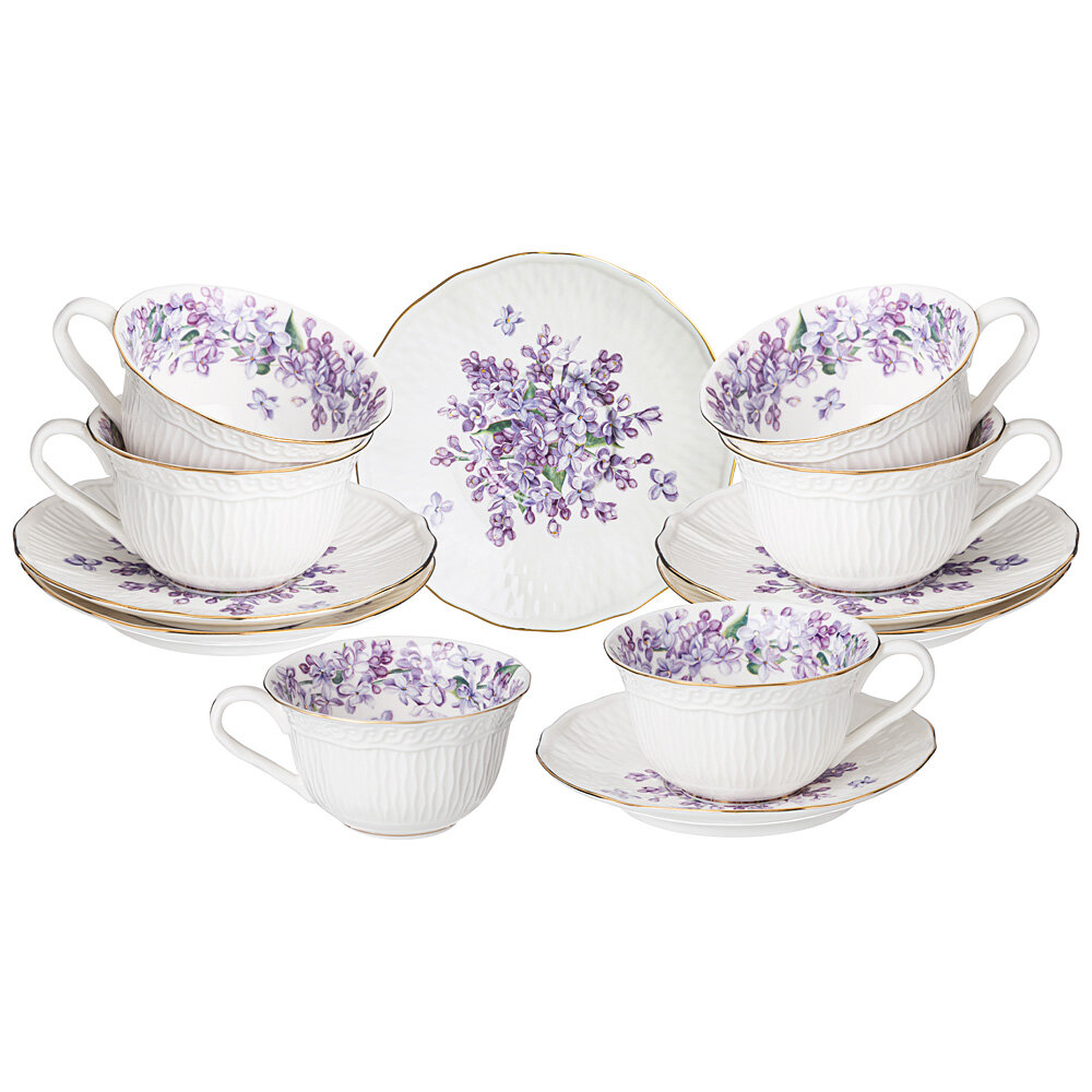 Чайный Набор Lefard "Lilac" На 6 Пер. 12 Пр. 250 Мл 760-756