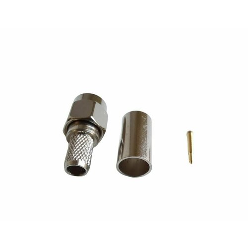 Разъем SMA male на кабель RG58 2 штуки 582₽