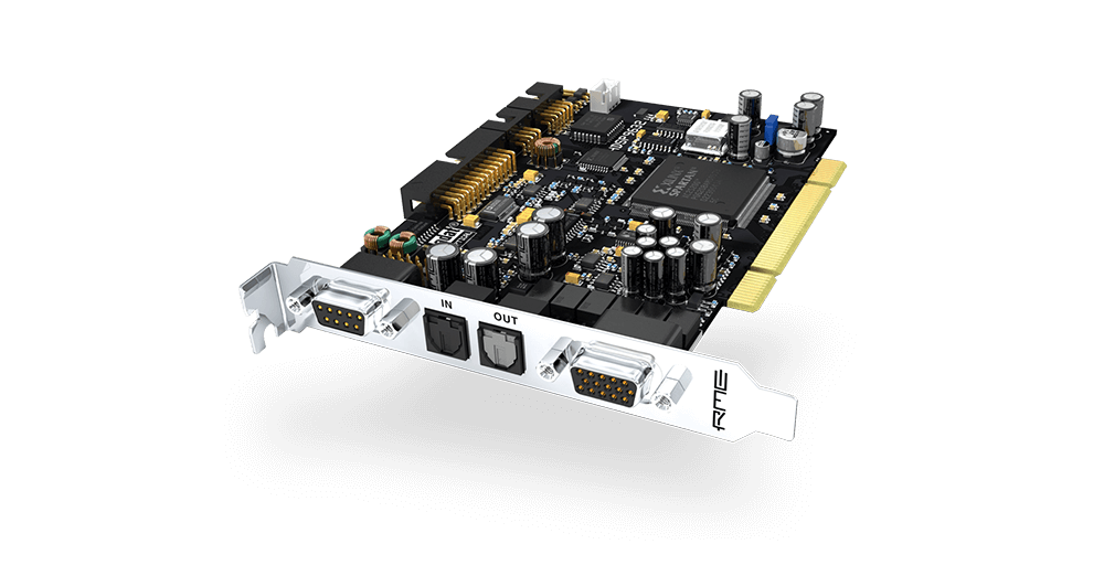 Плата ввода/вывода RME HDSP 9632 формат PCI для PC/MAC: Stereo AD/DA, ADAT Optical (S/MUX) x 1, S/PDIF x 1, MIDI 1x1, 24 Bit@ 192kHz