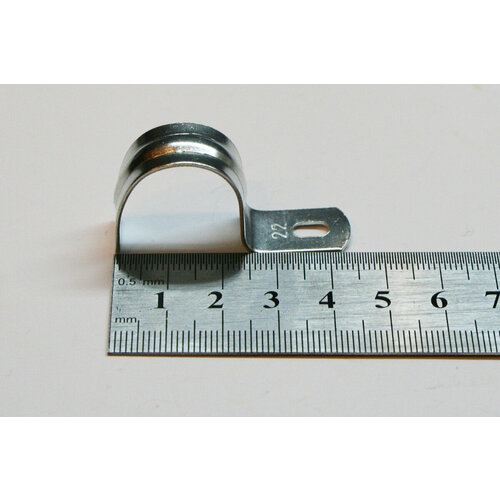 Скоба металлическая однолапковая MAYER СМО 21-22 (100шт.)