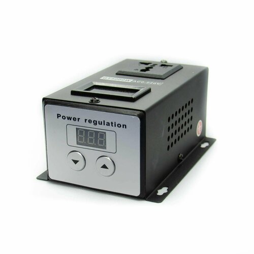 Регулятор мощности ТЭНа GT 5000 Вт (5кВт), регулятор напряжения кнопочный, для самогонного аппарата