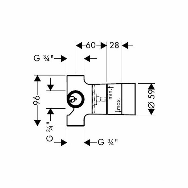 Переключатель Hansgrohe - фото №7