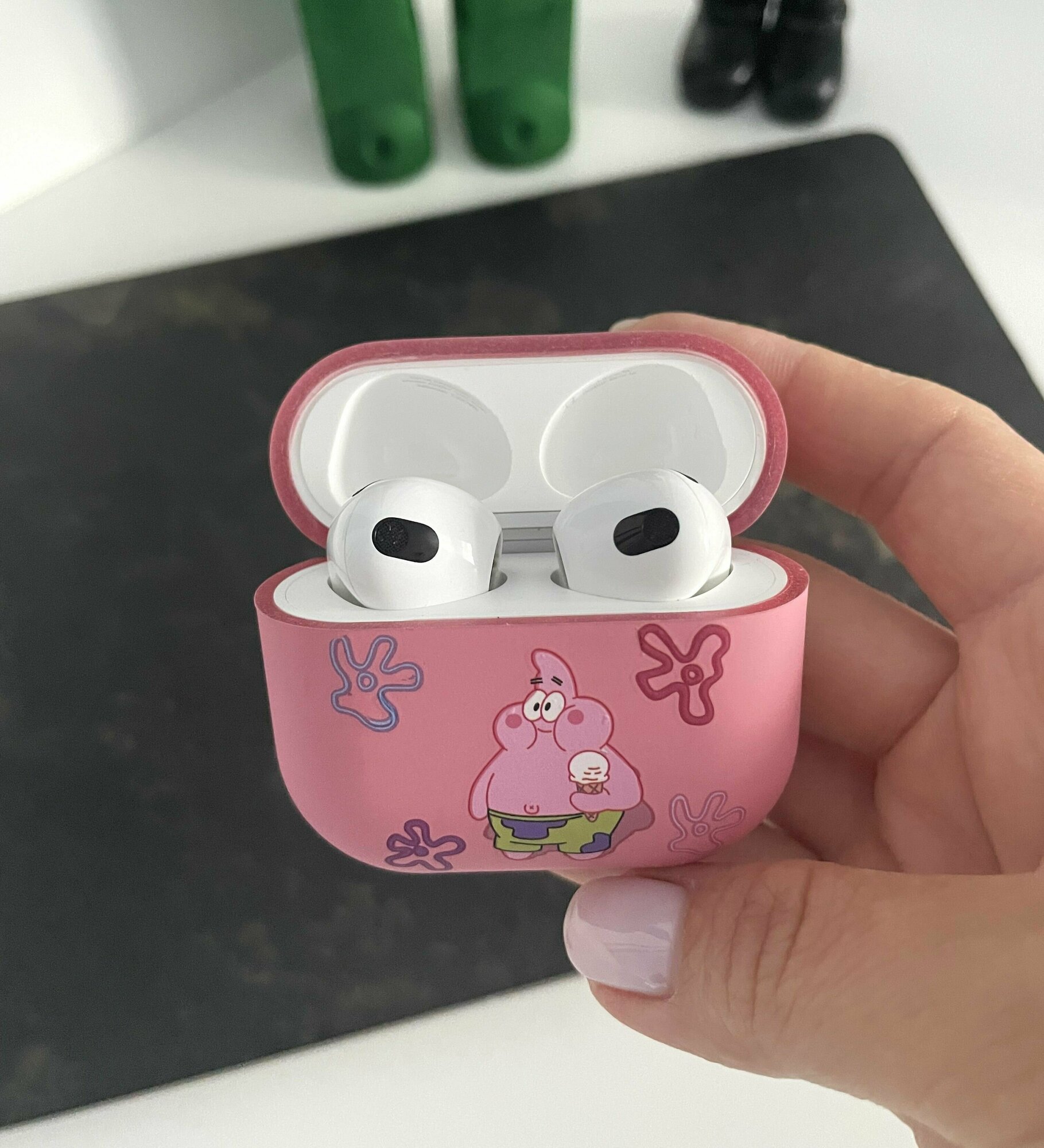 Чехол для наушников AirPods 3, Sponge&Square, Patrick